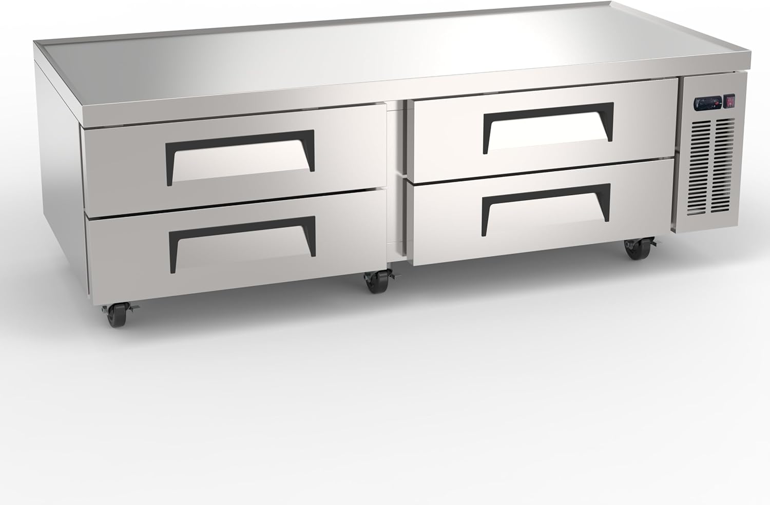 72" Chef's Base — 4 Drawers